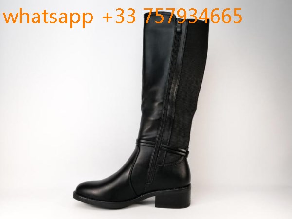 bottes cuir pas chere pour femme