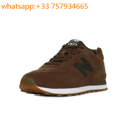 new balance 574 marron
